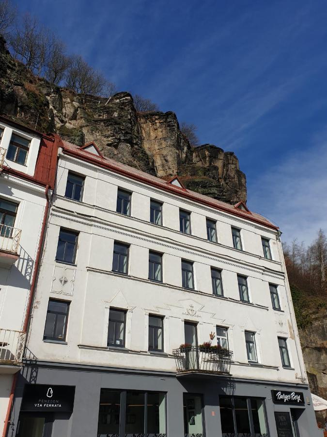 Penzion Via Ferrata Decin Exterior photo
