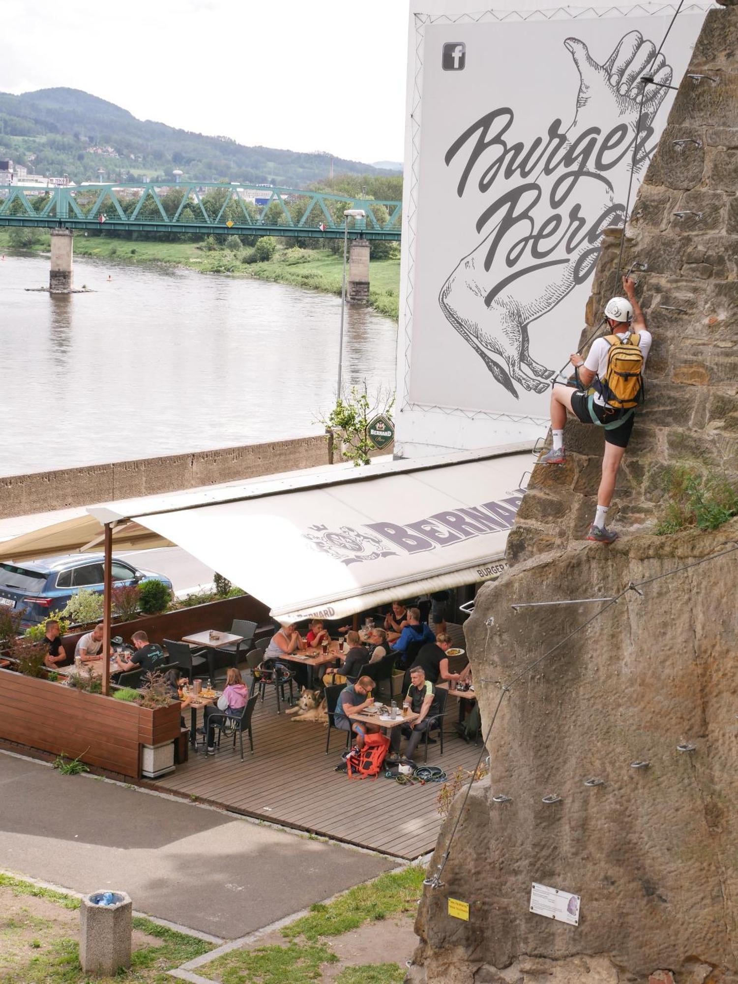 Penzion Via Ferrata Decin Exterior photo